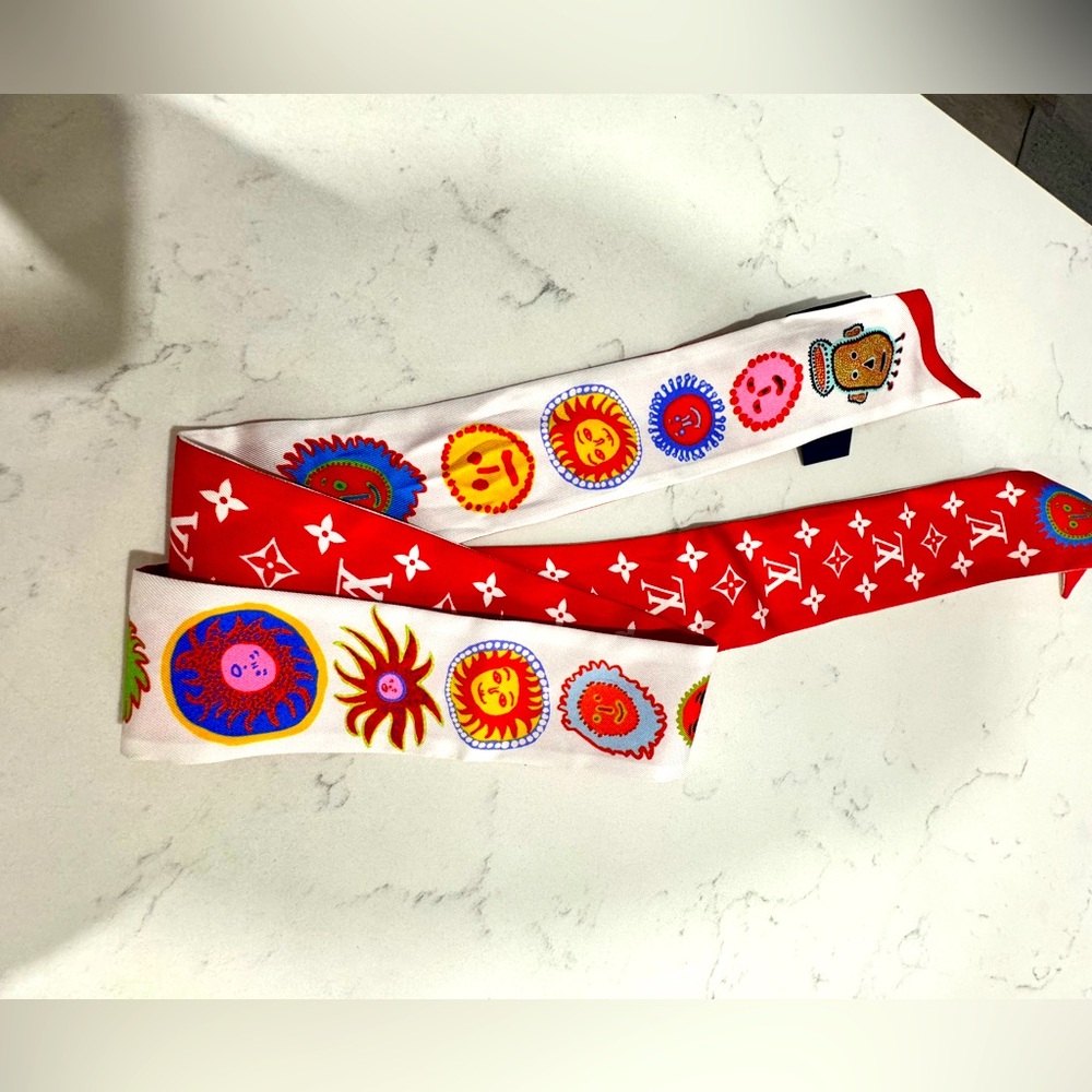 Louis Vuitton silk bandeau. LIMITED EDITION! No longer sold.